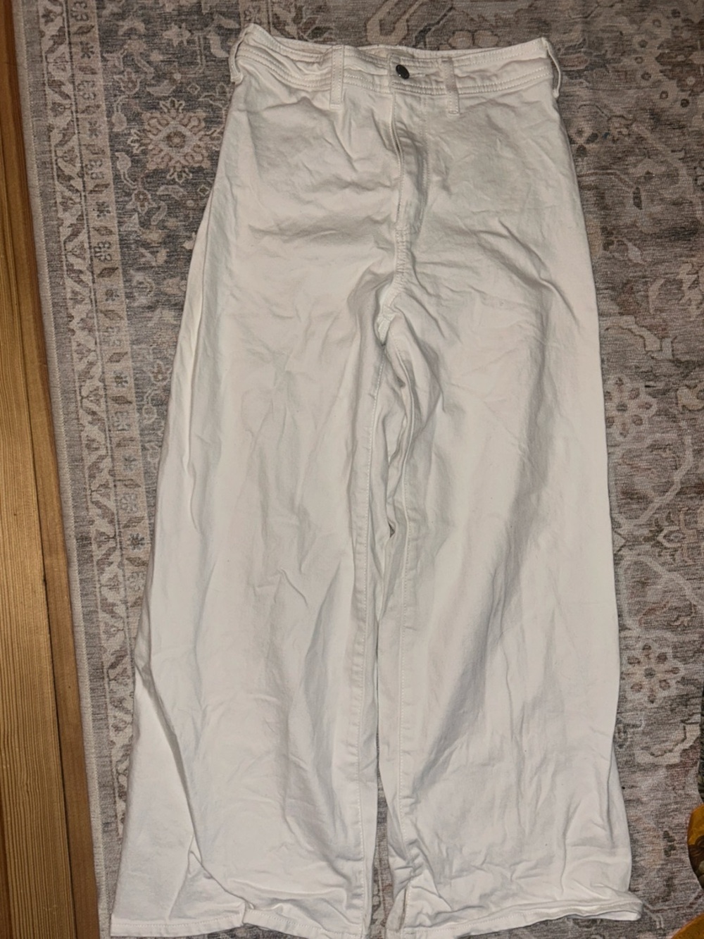 Universal Thread White Wide Leg Flare Jeans